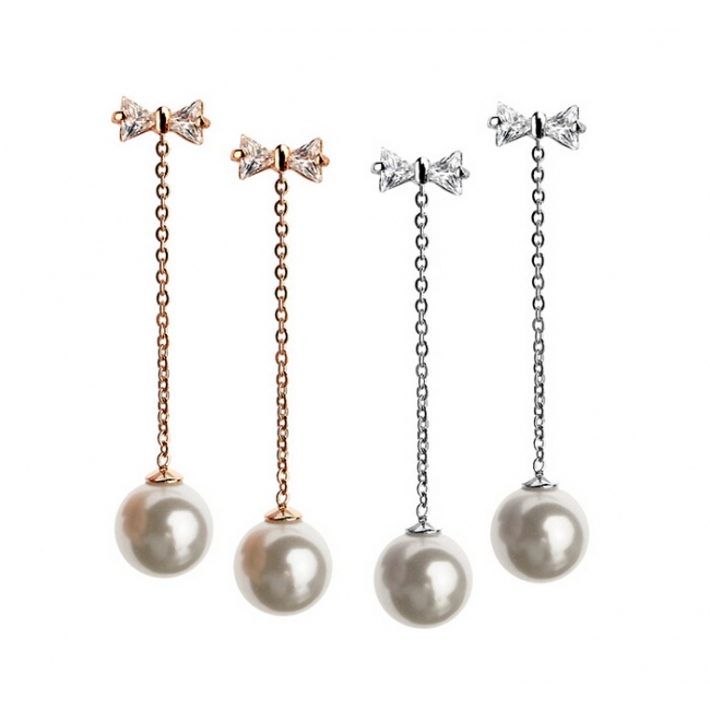 fashion pearl earrings 125683