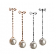 fashion pearl earrings 125683