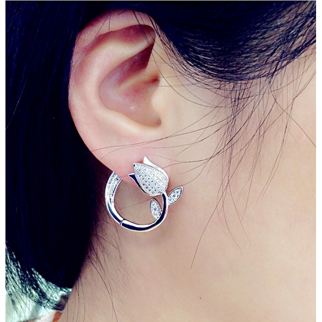 flower earring 125068