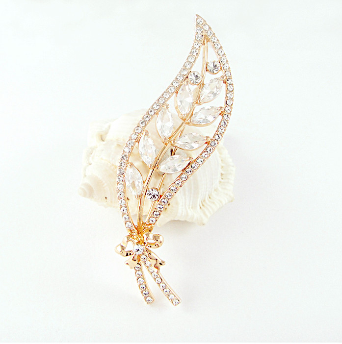 leaf brooch 154362