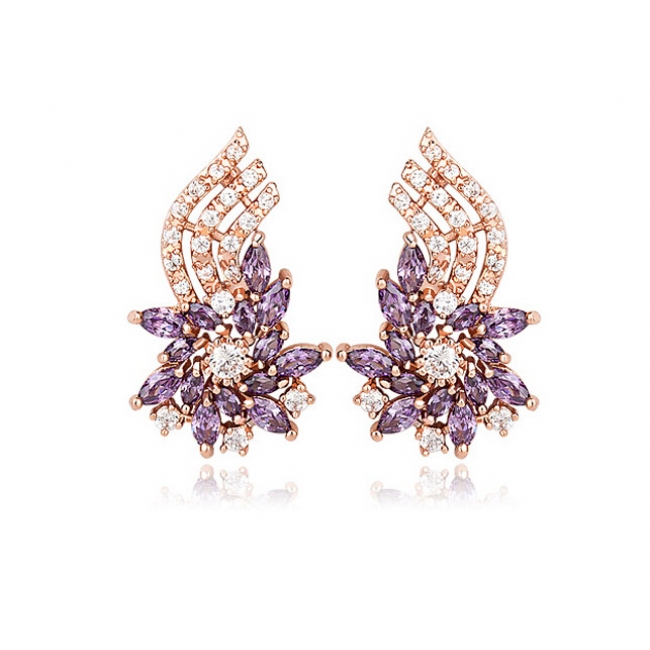 zircon earring 208019