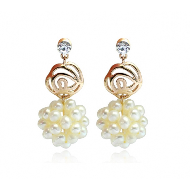 Fashion pearl earring 85521