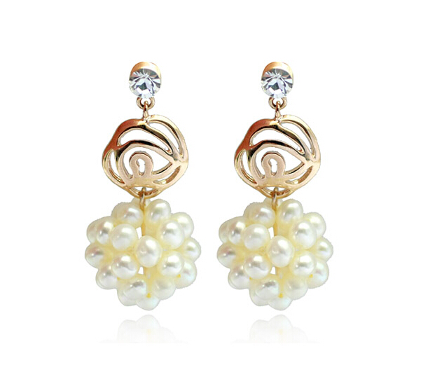 Fashion pearl earring 85521