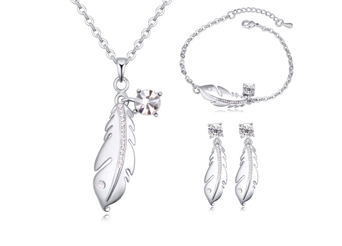 Austrian crystal jewelry set ky21619