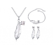 Austrian crystal jewelry set ky21619
