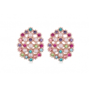 Austrian crystal pearl earrings ky20106