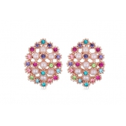 Austrian crystal pearl earrings ky20106