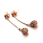 Fashion crystal earrings 838509