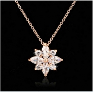 Fashion zircon necklaces 400496