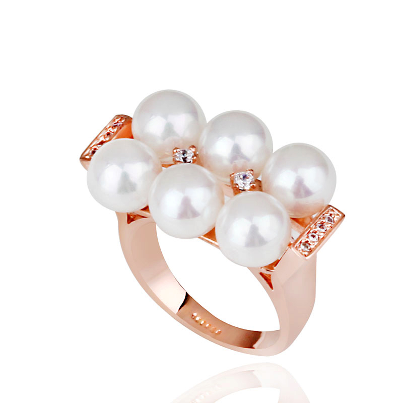 fashion pearl ring 097047