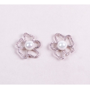 flower pearl earring 208016