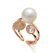 fashion pearl ring 827100