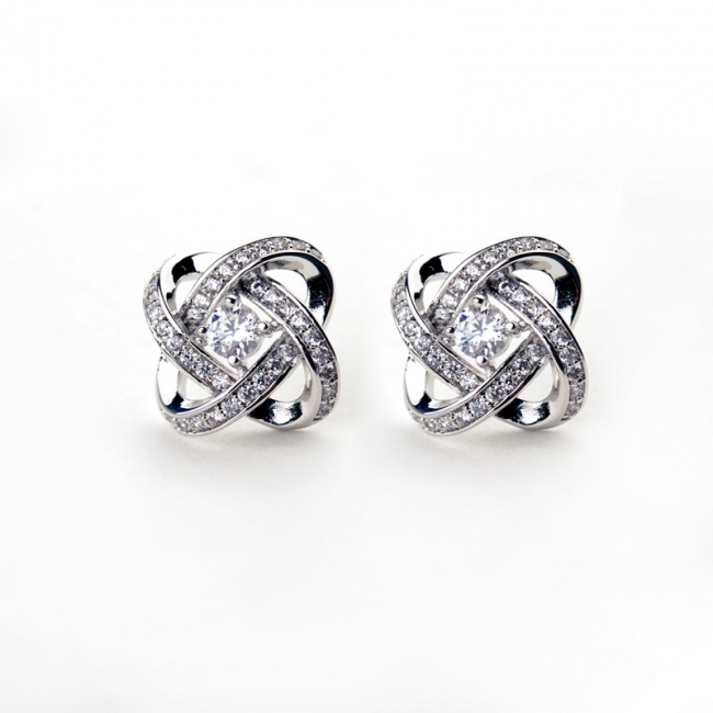 fashion crystal earring 87747 