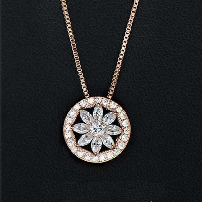 zircon necklace 331400