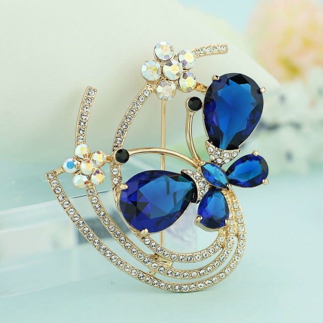 crystal brooch 154735