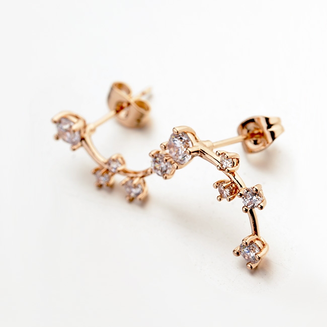 zircon earring 125737