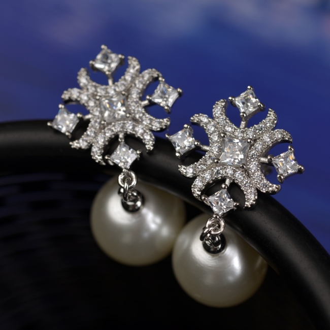 popular pearl earring 87776