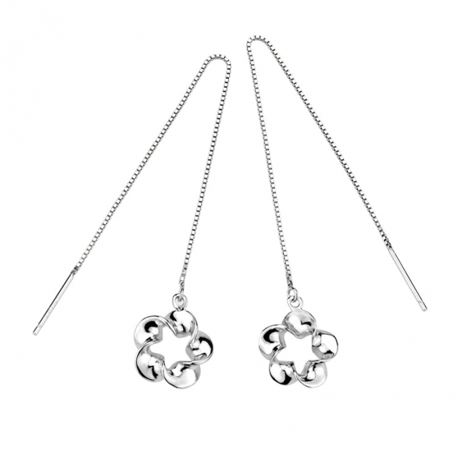 fashion silver earring wire 530308