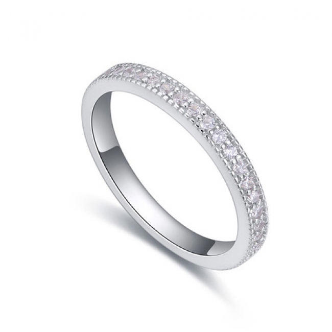 fashion silver ring QS22280