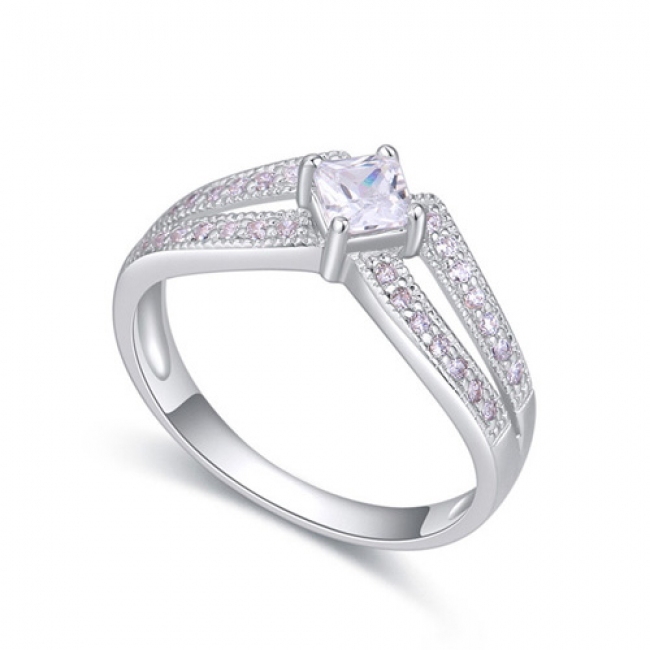 fashion silver ring QS22299