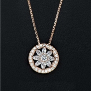 zircon necklace 331400