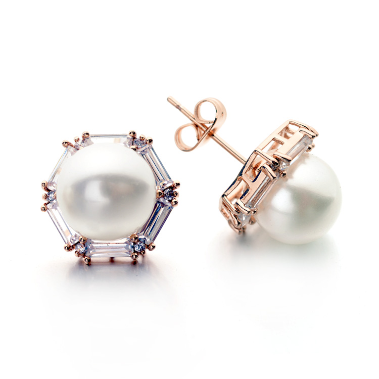 fashion pearl earring 125675