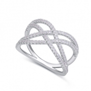 fashion silver ring QS22546