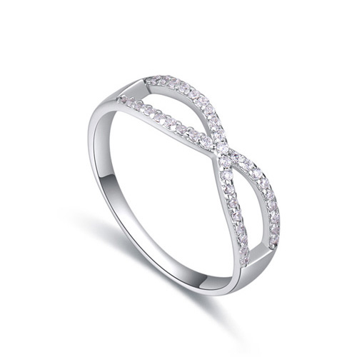 fashion silver ring QS22283