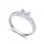 fashion silver ring QS22297