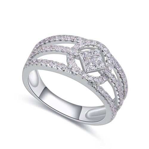 fashion silver ring QS22456