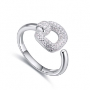 fashion silver ring QS22457