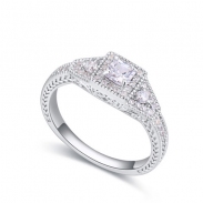 fashion silver ring QS22459