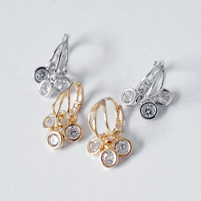 zircon earring 849200