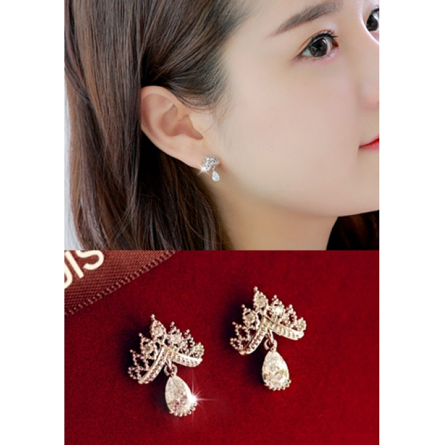 crown drop earring 849200