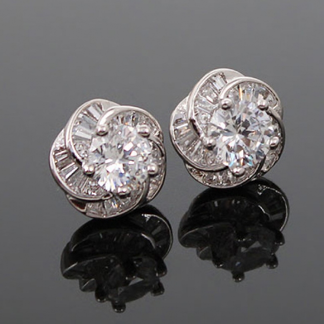 zircon earring 208011