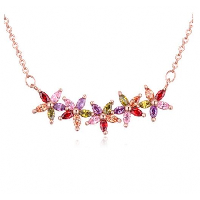 Austrian crystal necklace KY20471