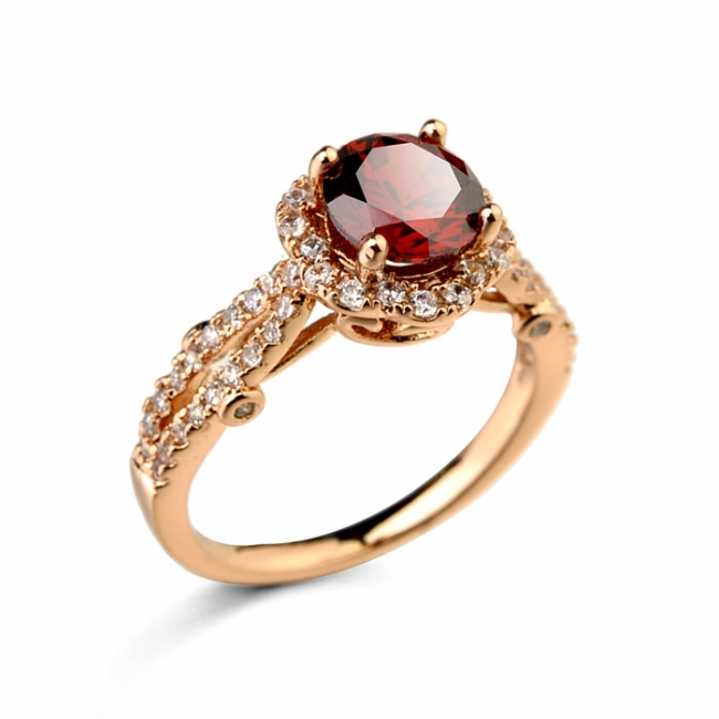 Fashion zircon ring  96961