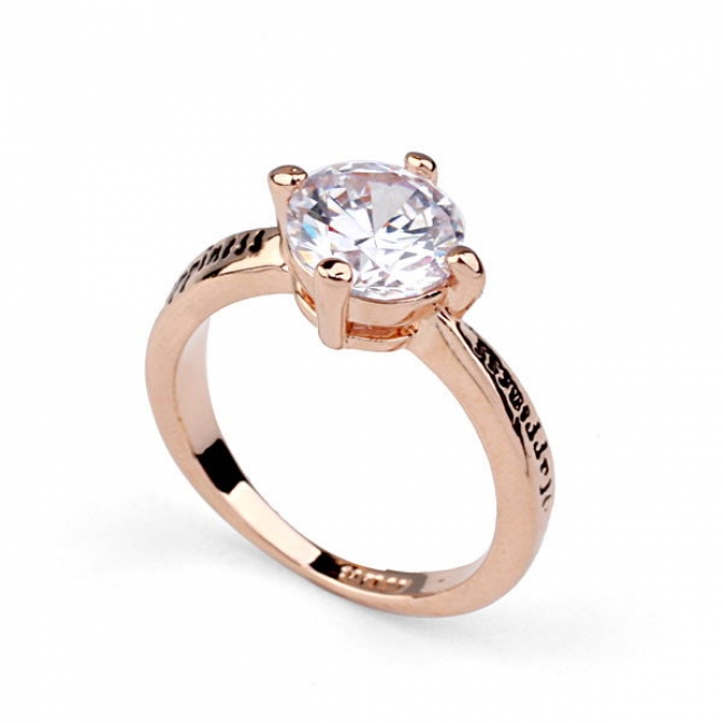 Rigant fashion zircon twinkle ring 96677