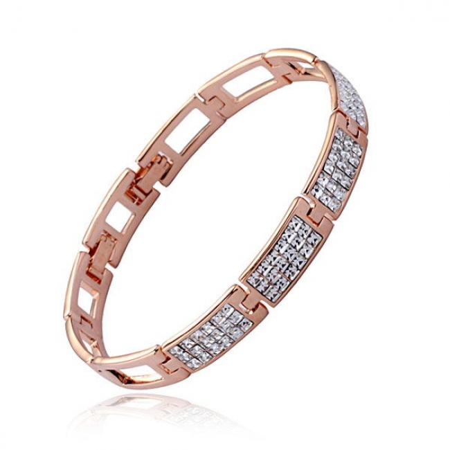 elegant bracelet with austrian crystal 31597