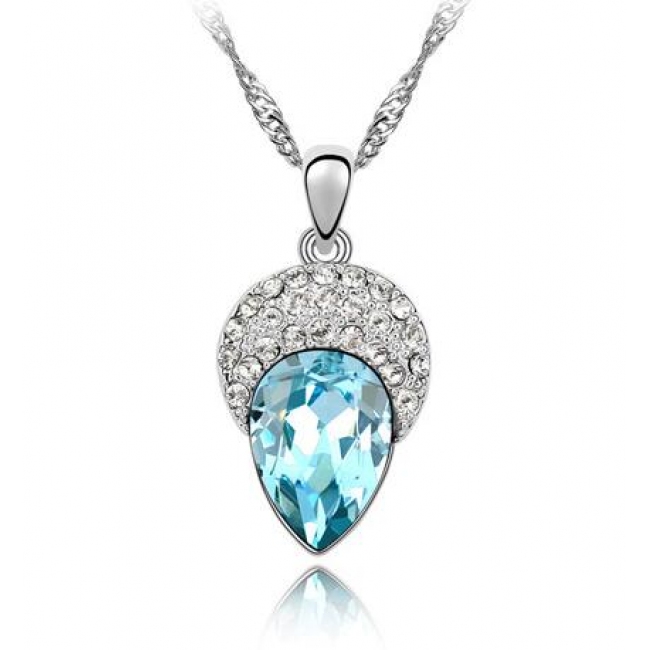 Austrian crystal necklace KY4228