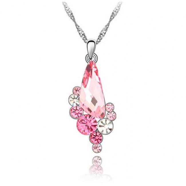 Austrian crystal necklace KY4393