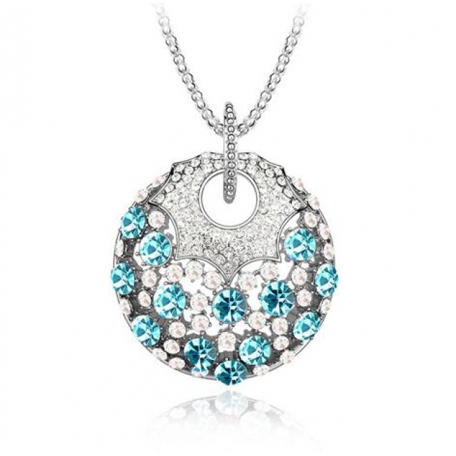 Austrian crystal necklace KY3972