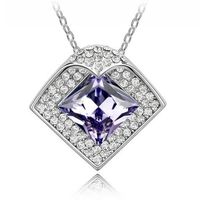 Austrian crystal necklace KY3353