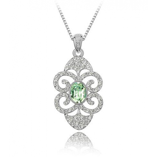 Austrian crystal necklace  KY3026