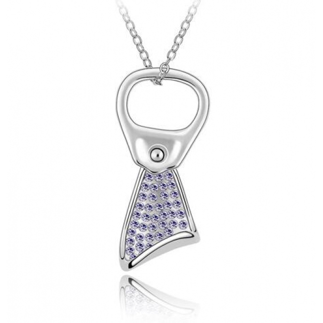 Austrian crystal necklace  KY3067