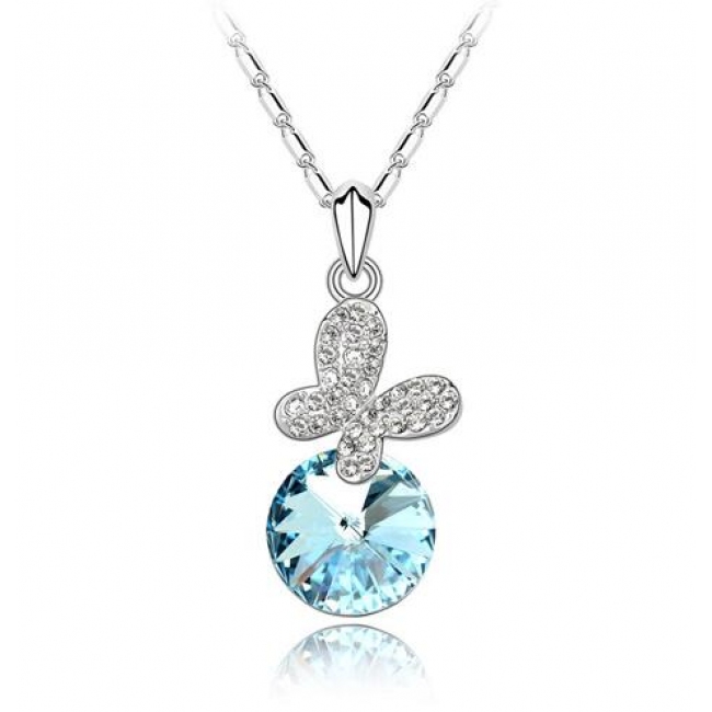 Austrian crystal necklace  KY3020