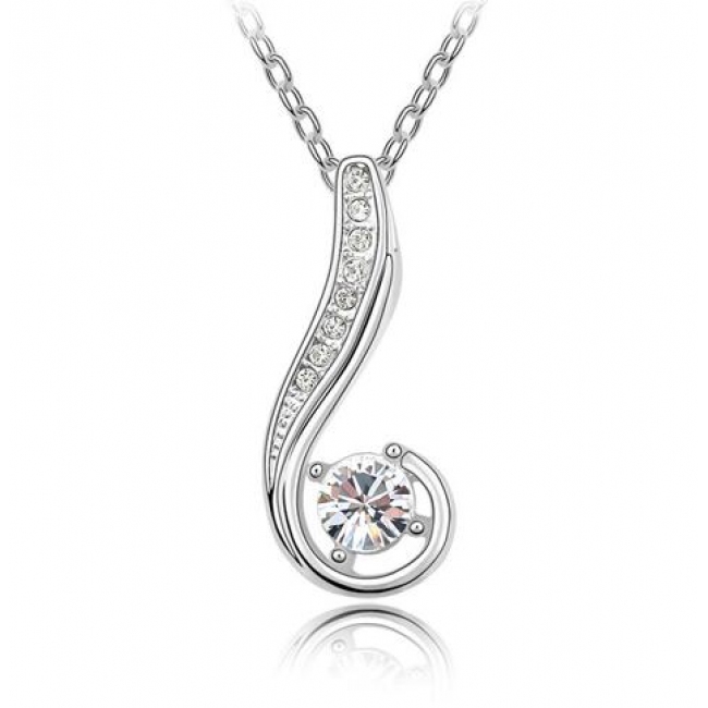 Austrian crystal necklace  KY2847