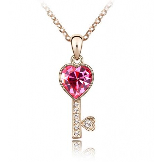 Austrian crystal necklace KY2593