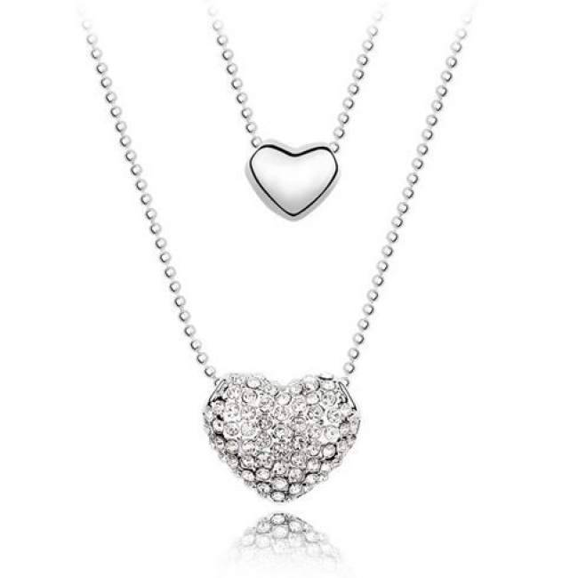 Austrian crystal necklace  KY2637