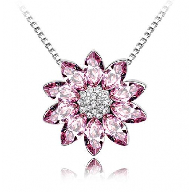 Austrian crystal necklace KY2498